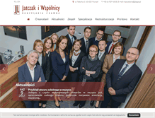 Tablet Screenshot of jjlegal.pl